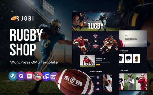 Rugbi - Football And Sport Clubs Multipurpose WordPress Elementor Theme theme free